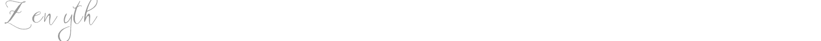 Zenyth font preview